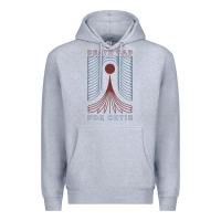 Heather Grey death cab for cutie Premium Hoodie - DesignPulse