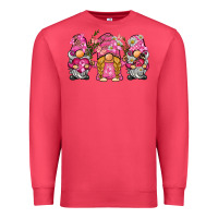 Cardinal breast cancer gnome Premium Sweatshirt - BarkalooDesign