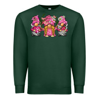 Sports Green breast cancer gnome Premium Sweatshirt - BarkalooDesign