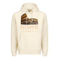 Sandshell Cool Vintage Roma Italia Colosseum Souvenirs, Rome Italy Pullover Hood Premium Hoodie - DesignPulse