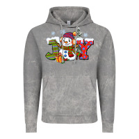 Cloud Rock christmas joy snowman Vintage Hoodie - CowGirlArtShop