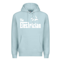 Blue Mist the electrician the godfather parody design hipste Premium Hoodie - PixelWave