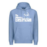 Colony Blue the electrician the godfather parody design hipste Premium Hoodie - PixelWave