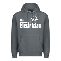 Rock the electrician the godfather parody design hipste Premium Hoodie - PixelWave