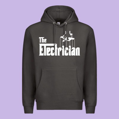 The Electrician The Godfather Parody Design Hipste Premium Hoodie Designed By Pixelwave