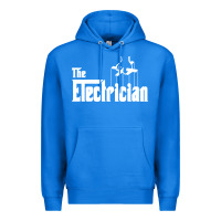True Royal the electrician the godfather parody design hipste Premium Hoodie - PixelWave