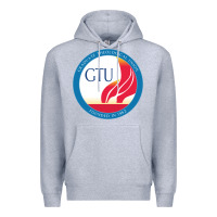 Heather Grey graduate, theological, education (GTU) Premium Hoodie - PixelWave