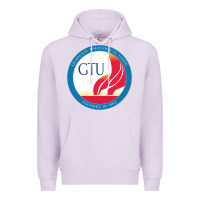 Lilac graduate, theological, education (GTU) Premium Hoodie - PixelWave