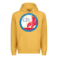 Mustard graduate, theological, education (GTU) Premium Hoodie - PixelWave