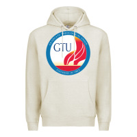Oatmeal Heather graduate, theological, education (GTU) Premium Hoodie - PixelWave