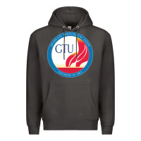 Smoke graduate, theological, education (GTU) Premium Hoodie - PixelWave