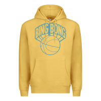 Antique Gold bing bong vintage distressed Premium Hoodie - PixelWave