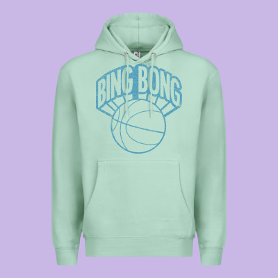 Bing Bong Vintage Distressed Premium Hoodie Designed By Pixelwave