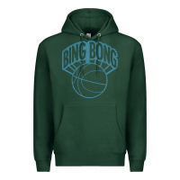 Sports Green bing bong vintage distressed Premium Hoodie - PixelWave