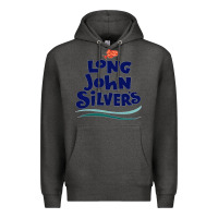 Charcoal Heather #long john silvers Premium Hoodie - PixelWave