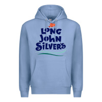 Colony Blue #long john silvers Premium Hoodie - PixelWave