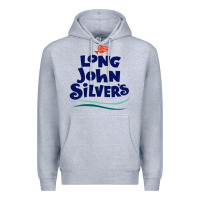 Heather Grey #long john silvers Premium Hoodie - PixelWave