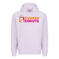 Lilac Dunkin'donuts Premium Hoodie - PixelWave
