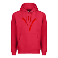 Cardinal asl (american sign language) tshirt  i love you classic Premium Hoodie - PixelWave