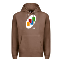 Chestnut Uno Card Game Draw Four Premium Hoodie - PixelWave