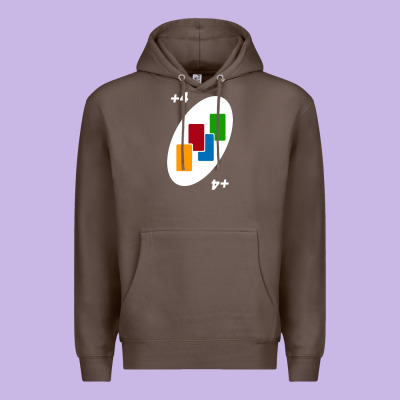 Uno Card Game Draw Four Premium Hoodie Designed By Pixelwave