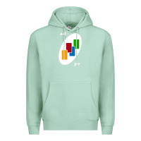 Seafoam Uno Card Game Draw Four Premium Hoodie - PixelWave