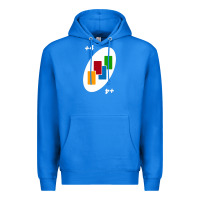 True Royal Uno Card Game Draw Four Premium Hoodie - PixelWave