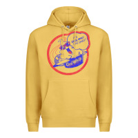Antique Gold cool whip vintage design   80s aesthetic Premium Hoodie - PixelWave