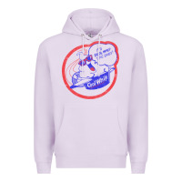 Lilac cool whip vintage design   80s aesthetic Premium Hoodie - PixelWave