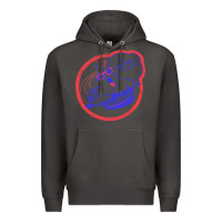 Smoke cool whip vintage design   80s aesthetic Premium Hoodie - PixelWave