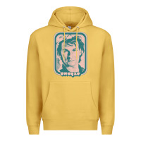 Antique Gold patrick swayze retro 80s fan aesthetic design Premium Hoodie - PixelWave