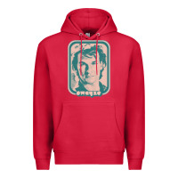 Cardinal patrick swayze retro 80s fan aesthetic design Premium Hoodie - PixelWave