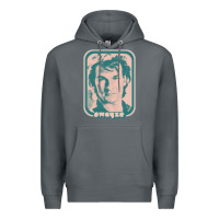 Rock patrick swayze retro 80s fan aesthetic design Premium Hoodie - PixelWave