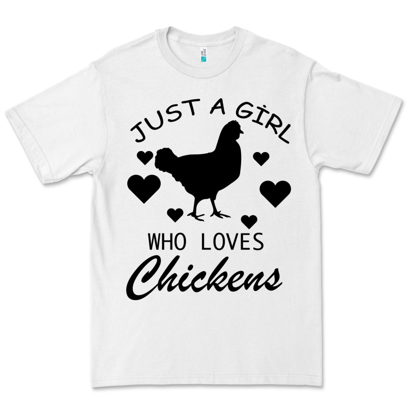 Just A Girl Who Love Chickens Premium Tee by Bettercallsaul | Teevron