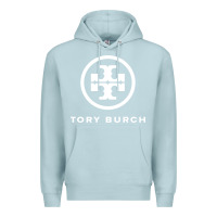 Blue Mist white burch tory Premium Hoodie - PixelWave