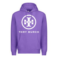 Purple white burch tory Premium Hoodie - PixelWave