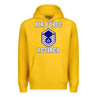 Lemon military master sergeant air force retired t shirt Premium Hoodie - PixelWave