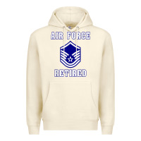 Sandshell military master sergeant air force retired t shirt Premium Hoodie - PixelWave