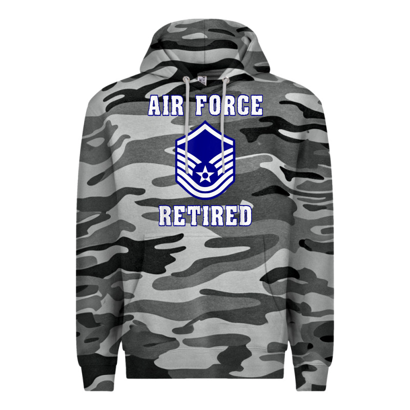 Military Master Sergeant Air Force Retired T Shirt Premium Hoodie by PixelWave | Teevron