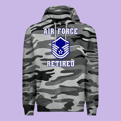 Military Master Sergeant Air Force Retired T Shirt Premium Hoodie Designed By Pixelwave