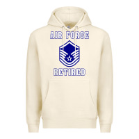 Tofu military master sergeant air force retired t shirt Premium Hoodie - PixelWave