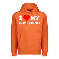 Carrot I Love My Boyfriend T-Shirt Premium Hoodie - PixelWave