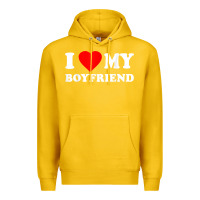 Lemon I Love My Boyfriend T-Shirt Premium Hoodie - PixelWave