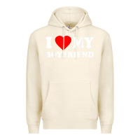 Tofu I Love My Boyfriend T-Shirt Premium Hoodie - PixelWave