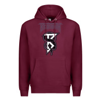 Burgundy Beartooths Premium Hoodie - PixelWave