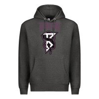 Charcoal Heather Beartooths Premium Hoodie - PixelWave