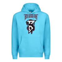 Ocean Blue Beartooths Premium Hoodie - PixelWave