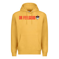 Mustard Dr. Feelgood Premium Hoodie - PixelWave