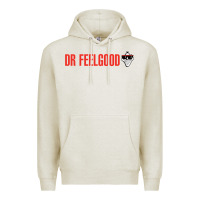 Oatmeal Heather Dr. Feelgood Premium Hoodie - PixelWave