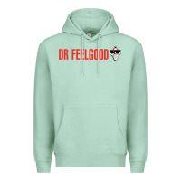 Seafoam Dr. Feelgood Premium Hoodie - PixelWave